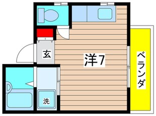 パ－クイ－スト多摩川の物件間取画像